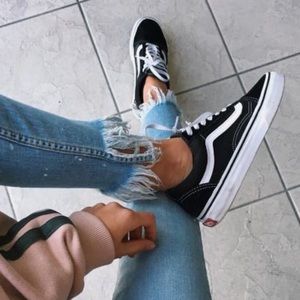 Black Old Skool Vans